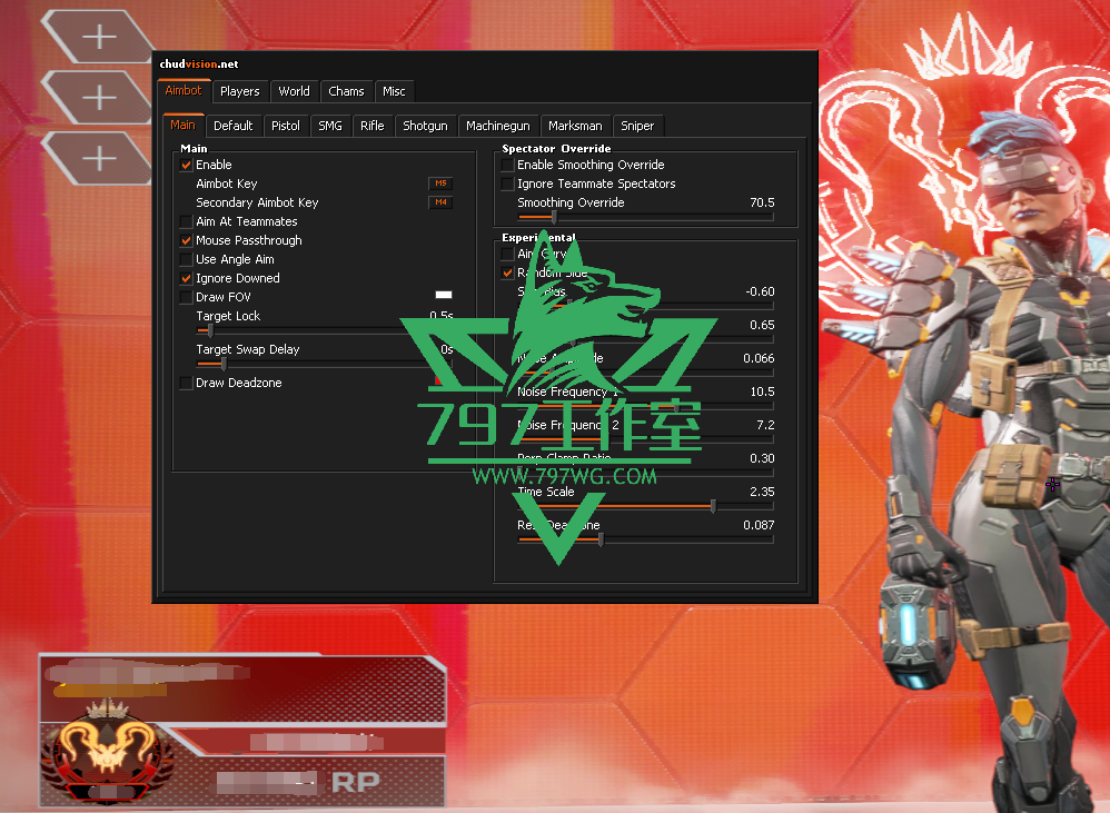 APEX【CHUDVISION】国外实力开发高端反检测技术稳定私人内部