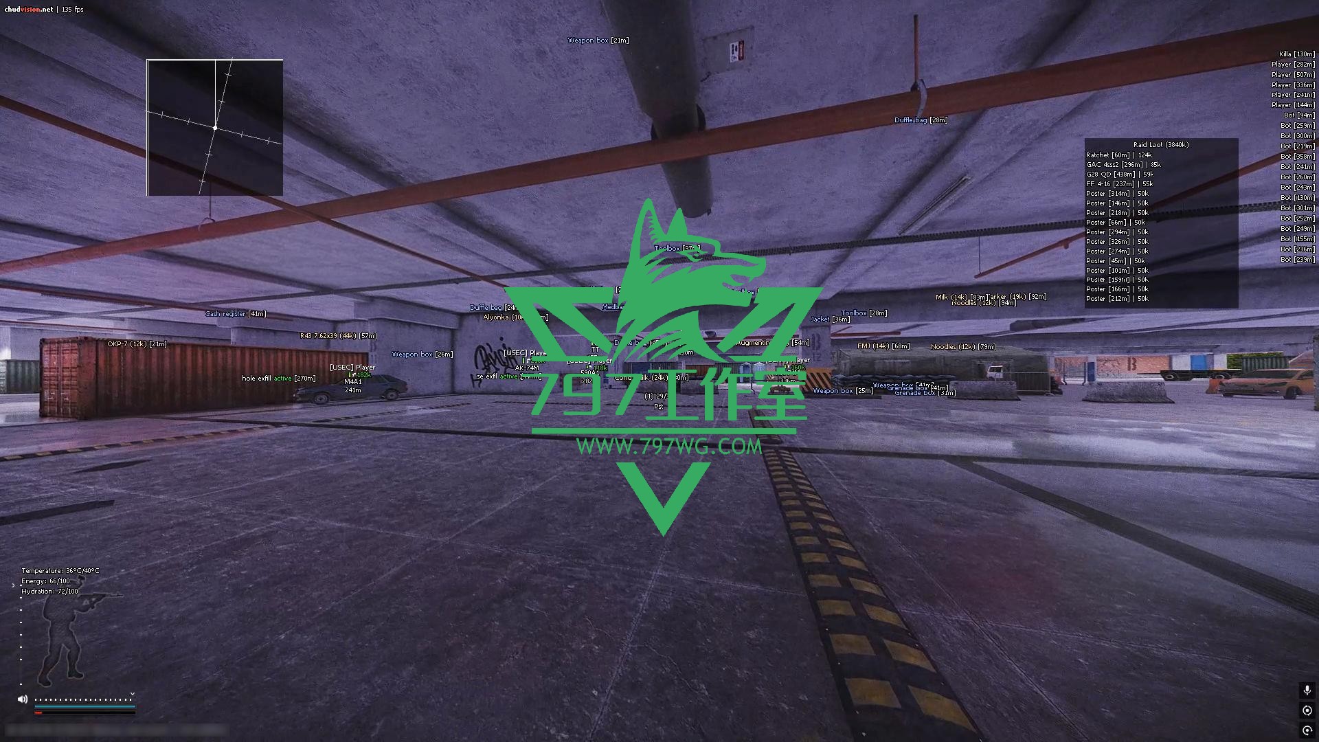 逃离塔科夫辅助【CHUDVISION】简约版